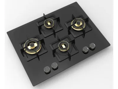 Triple Burner Gas Stove for Heavy-Duty Catering Supply