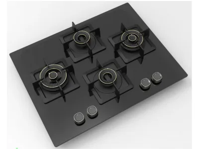 Triple Burner Gas Stove for Heavy-Duty Catering Supply