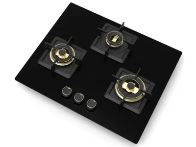 Triple Burner Gas Stove Customized for Modern Kitchens